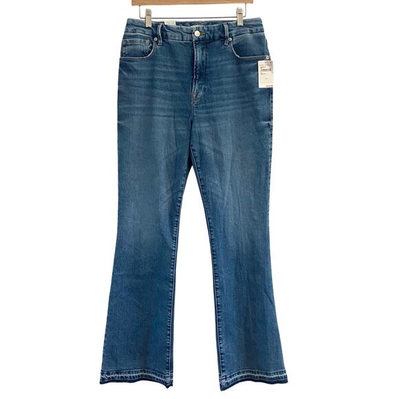 Good American Blue Boot Cut Jeans - Picture 1 of 10